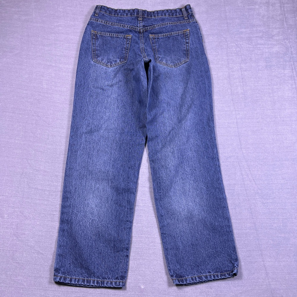 Route 66 Relaxed Fit Straight Leg Jeans Womens Size 8A Blue Denim